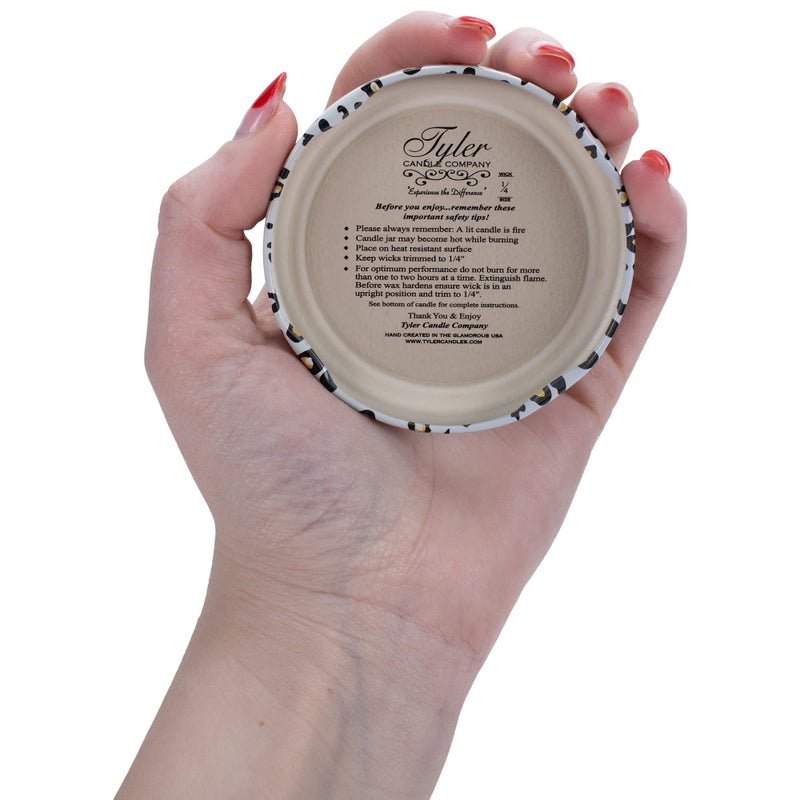 Tyler Glass Fragrance Candle 3.4 Oz,High Maintenance - Image 5